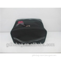 Hot Sale Black Canvas Cosmetic Bags with Butterfly Logo